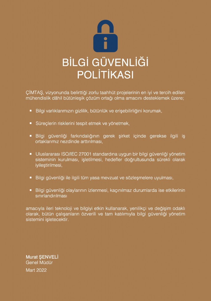 BİLGİ GÜVENLİĞİ