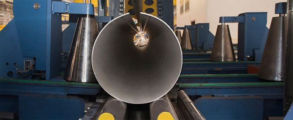 First Stainless Steel LSAW Pipes Manufactured